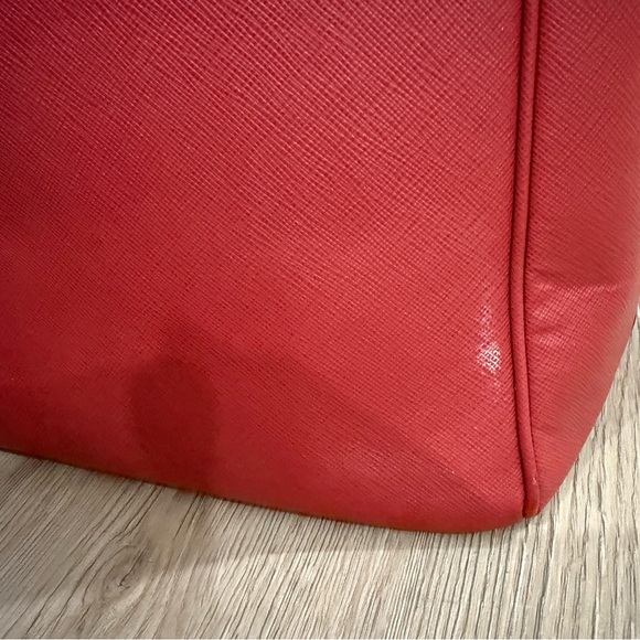 Prada Staffiano Red Leather - Picture 7 of 9